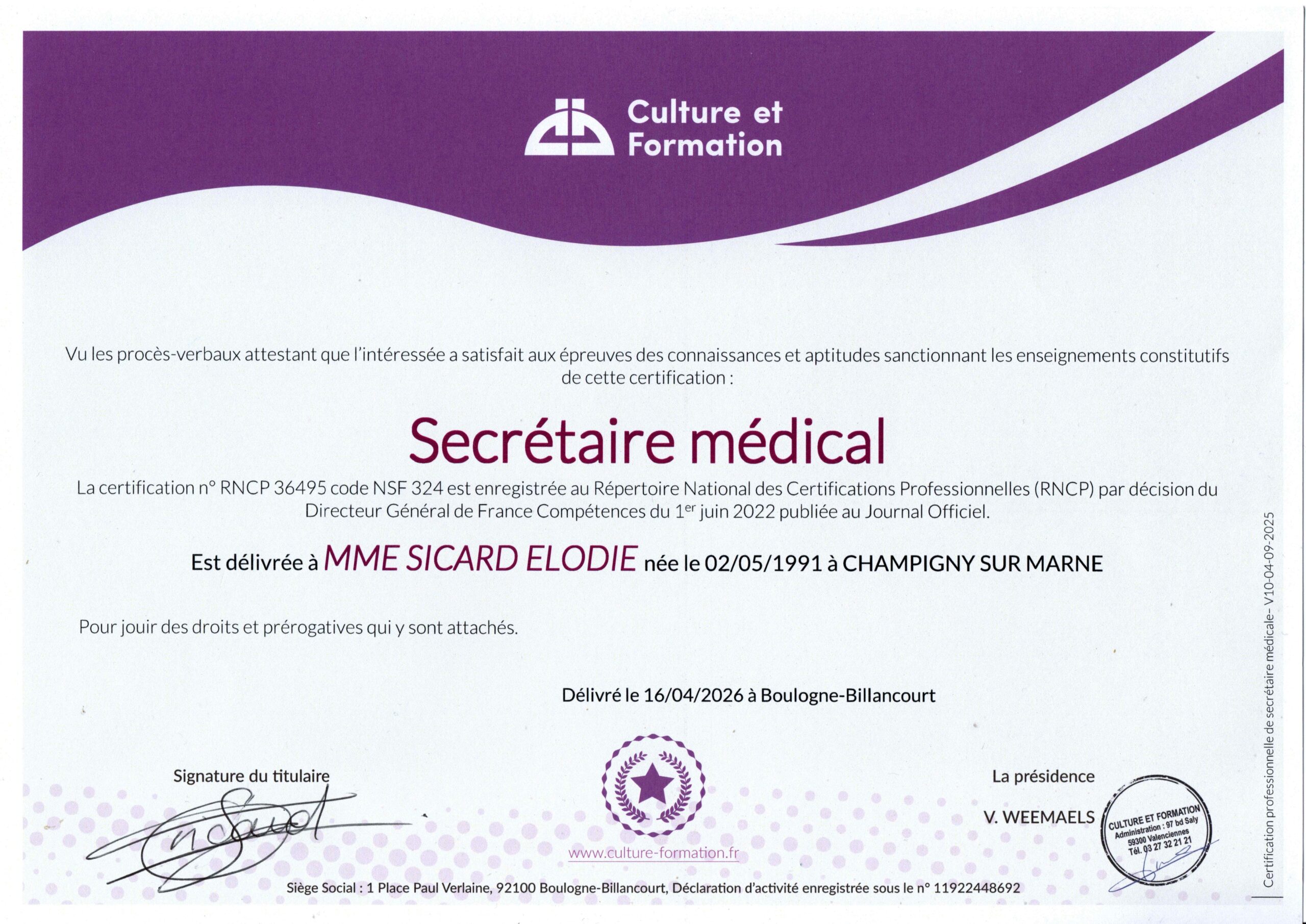 Certificat professionnelle secrétaire médicale_page-0001